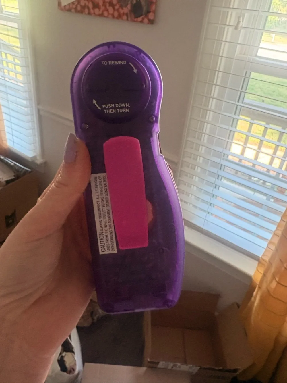 Clueless Hands Free Phone - Pink Voice Changer
